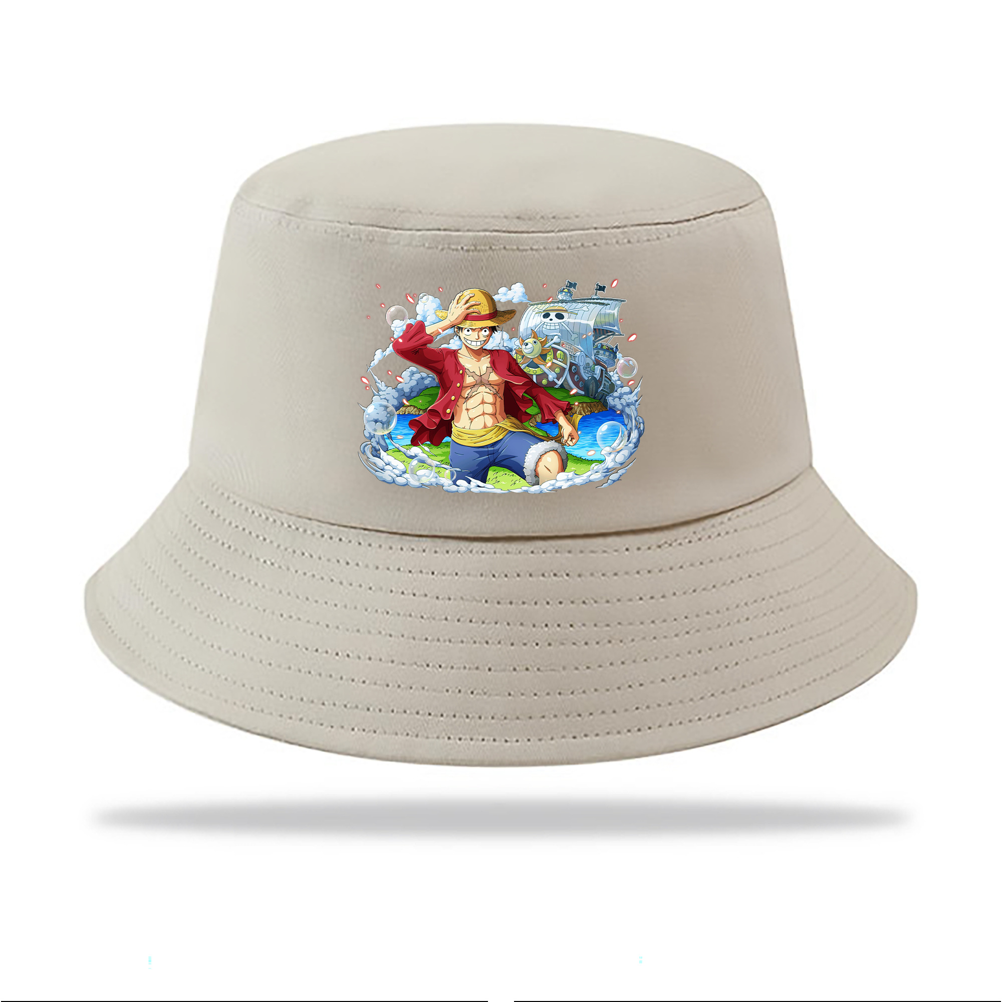 （画像用） ワンピース モンキー・D・ルフィ ONE PIECE Monkey D. Luffy アウトドア日除けバケットハット